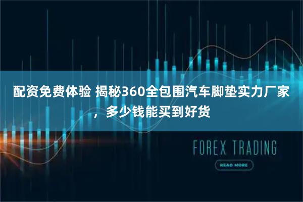 配资免费体验 揭秘360全包围汽车脚垫实力厂家，多少钱能买到好货